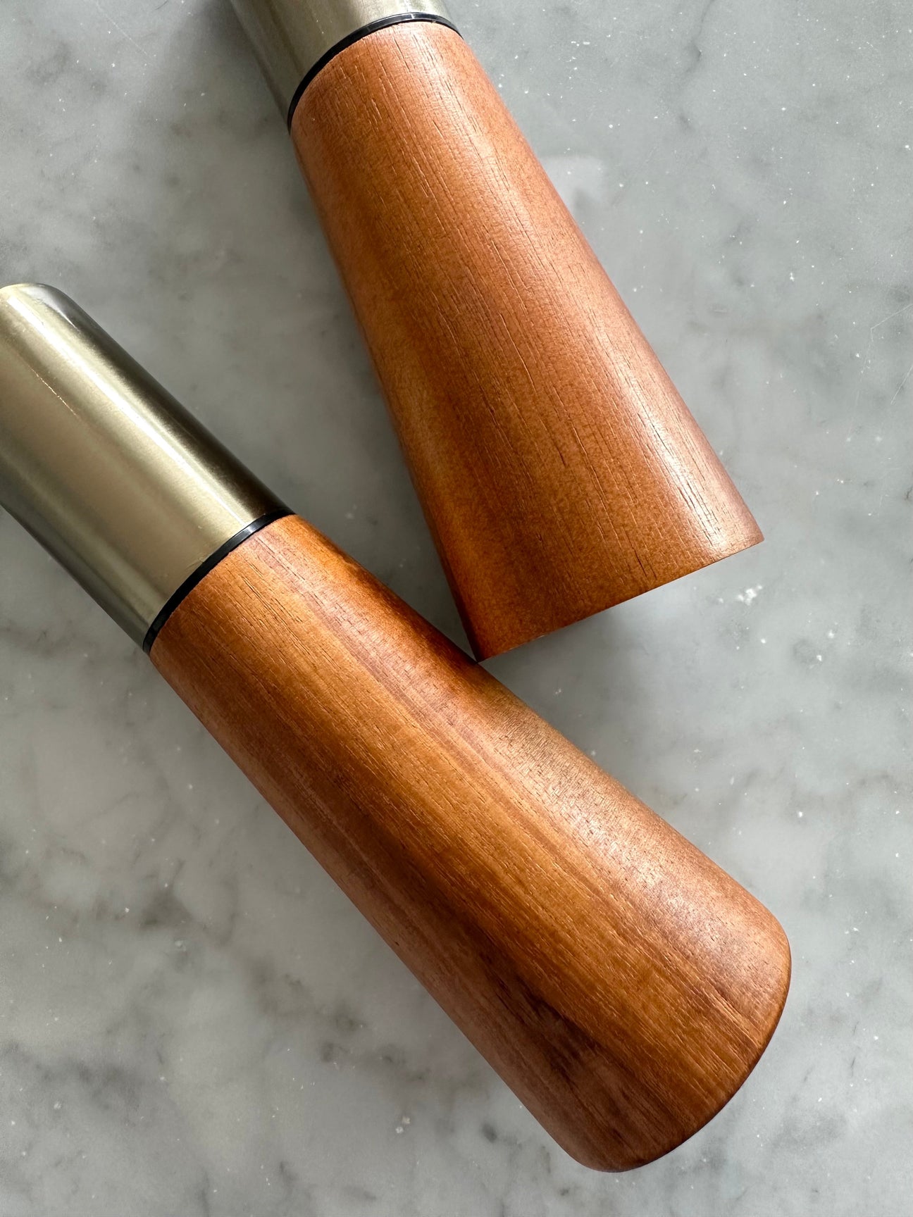 Acacia Wood Salt and Pepper Mills